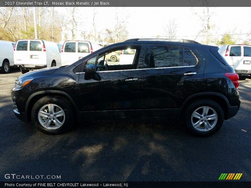 Mosaic Black Metallic / Jet Black 2017 Chevrolet Trax LT