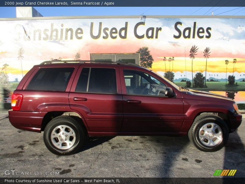 Sienna Pearlcoat / Agate 2000 Jeep Grand Cherokee Laredo