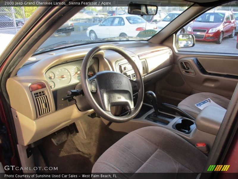 Sienna Pearlcoat / Agate 2000 Jeep Grand Cherokee Laredo