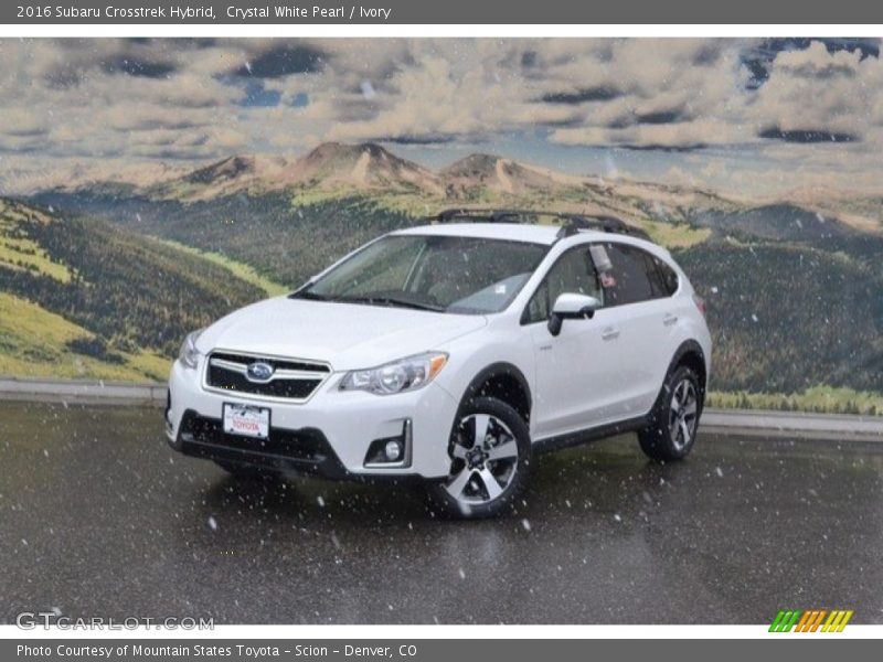 Crystal White Pearl / Ivory 2016 Subaru Crosstrek Hybrid