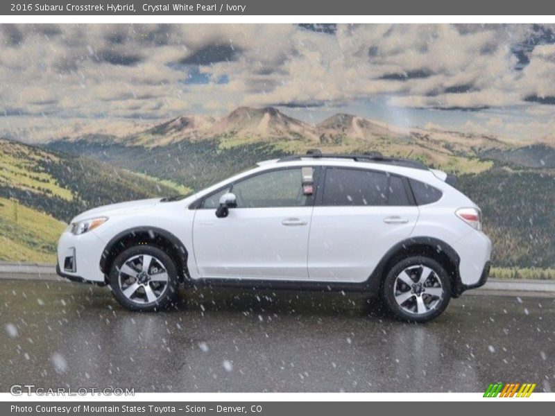 Crystal White Pearl / Ivory 2016 Subaru Crosstrek Hybrid