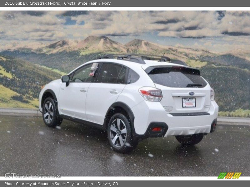 Crystal White Pearl / Ivory 2016 Subaru Crosstrek Hybrid