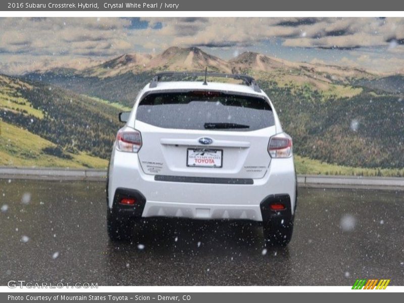 Crystal White Pearl / Ivory 2016 Subaru Crosstrek Hybrid