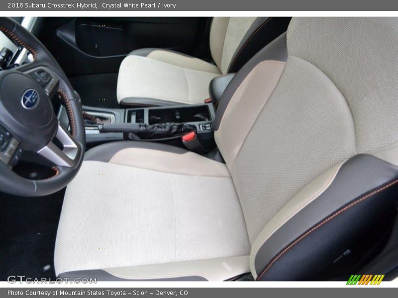 Crystal White Pearl / Ivory 2016 Subaru Crosstrek Hybrid