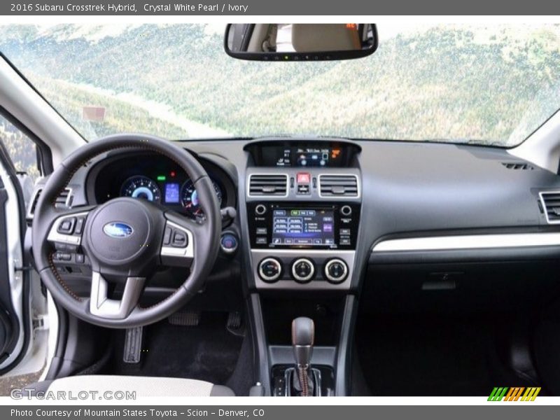 Crystal White Pearl / Ivory 2016 Subaru Crosstrek Hybrid