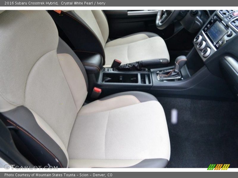 Crystal White Pearl / Ivory 2016 Subaru Crosstrek Hybrid