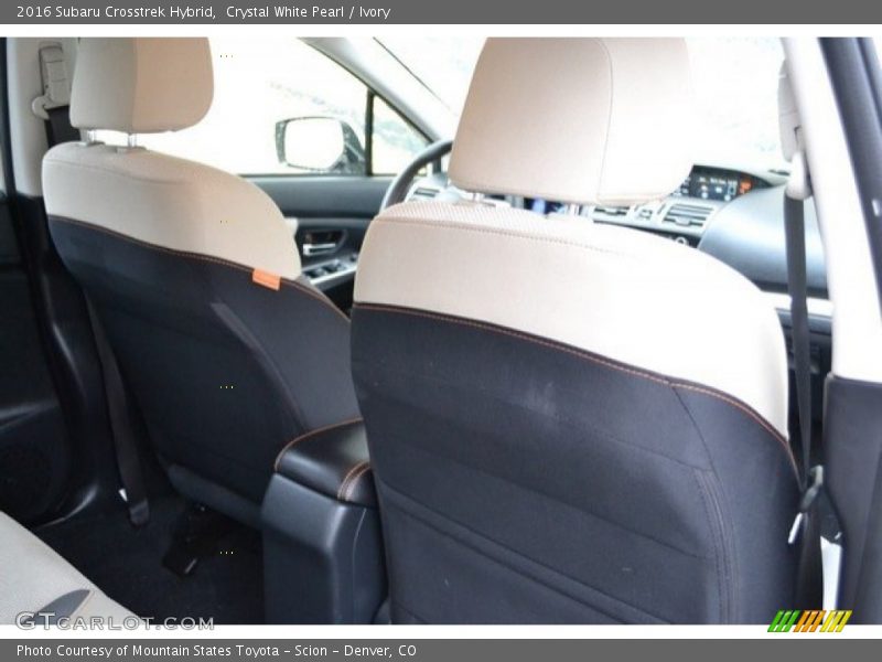 Crystal White Pearl / Ivory 2016 Subaru Crosstrek Hybrid