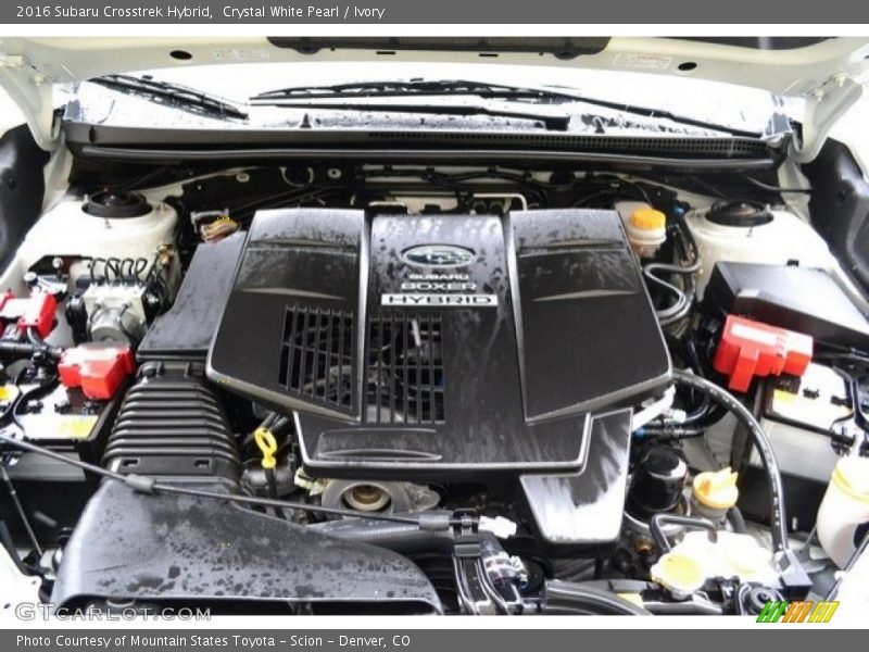 Crystal White Pearl / Ivory 2016 Subaru Crosstrek Hybrid