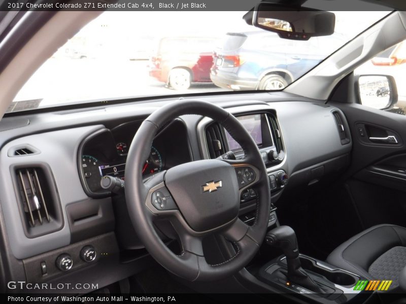 Black / Jet Black 2017 Chevrolet Colorado Z71 Extended Cab 4x4