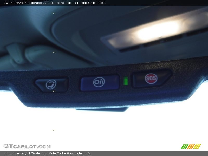 Black / Jet Black 2017 Chevrolet Colorado Z71 Extended Cab 4x4