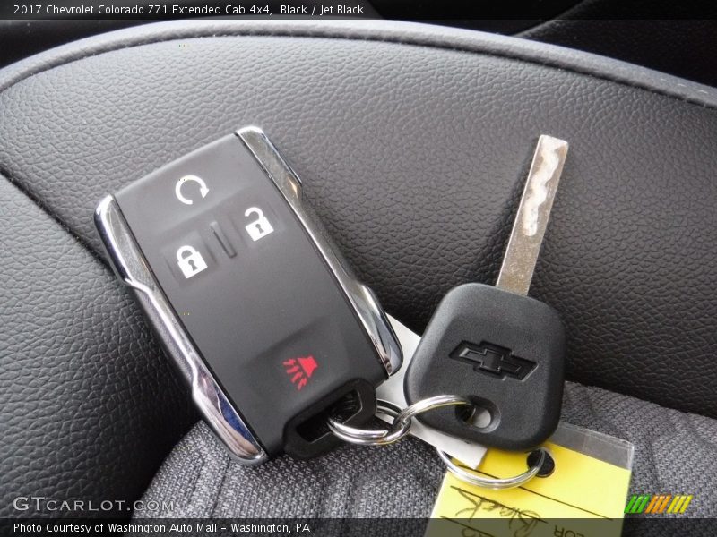 Keys of 2017 Colorado Z71 Extended Cab 4x4