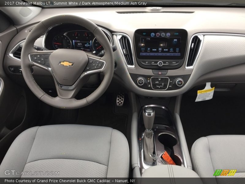  2017 Malibu LT Dark Atmosphere/Medium Ash Gray Interior