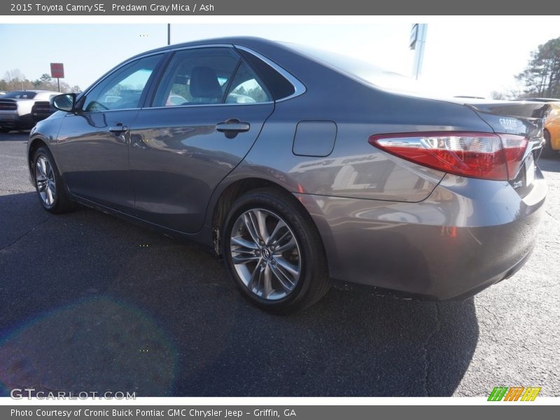 Predawn Gray Mica / Ash 2015 Toyota Camry SE