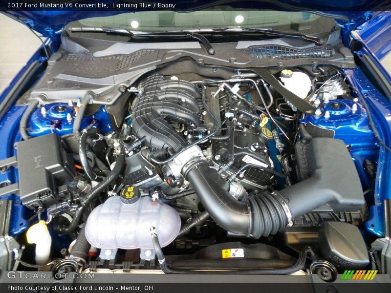  2017 Mustang V6 Convertible Engine - 3.7 liter DOHC 24-Valve Ti-VCT V6