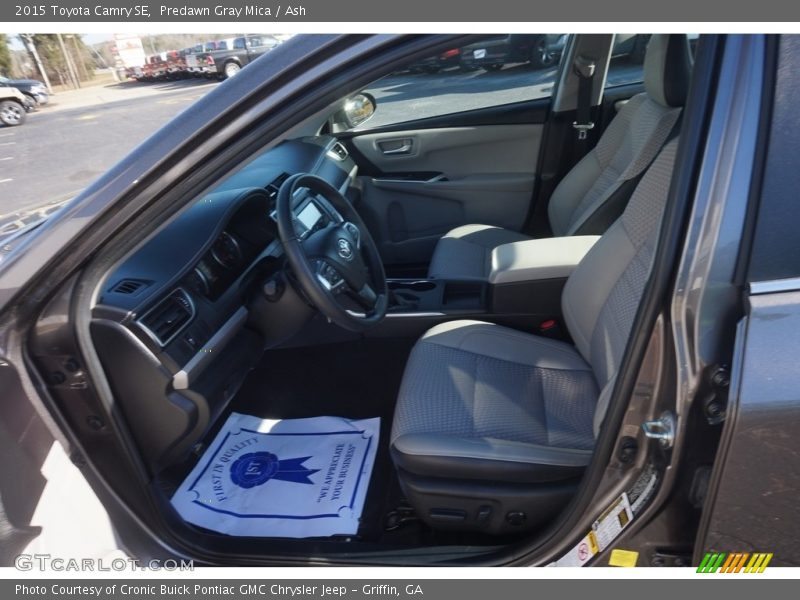 Predawn Gray Mica / Ash 2015 Toyota Camry SE