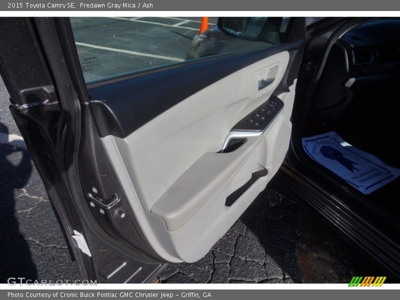 Predawn Gray Mica / Ash 2015 Toyota Camry SE
