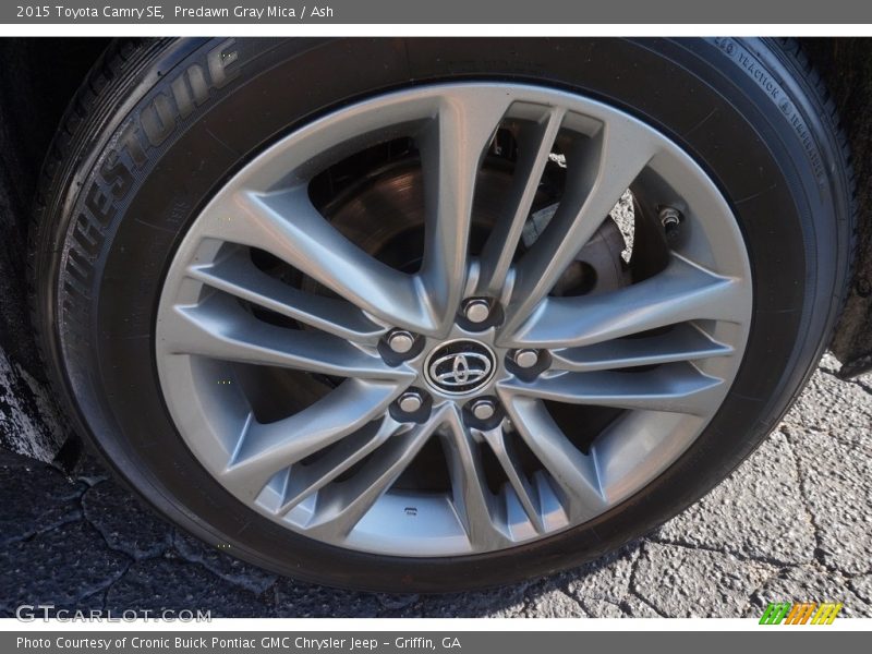 Predawn Gray Mica / Ash 2015 Toyota Camry SE