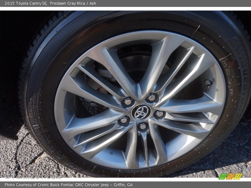 Predawn Gray Mica / Ash 2015 Toyota Camry SE