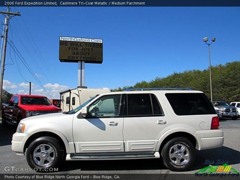 Cashmere Tri-Coat Metallic / Medium Parchment 2006 Ford Expedition Limited