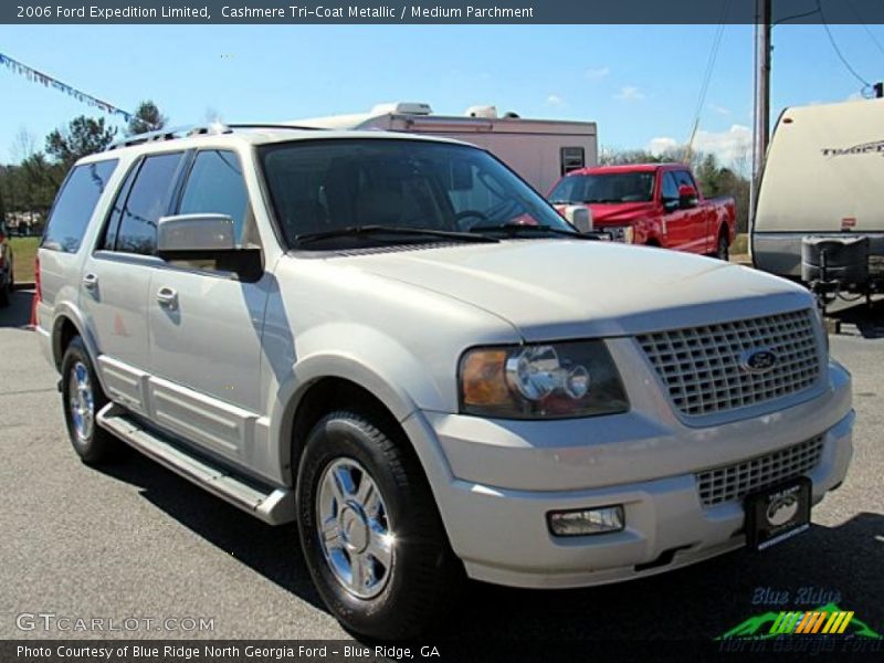 Cashmere Tri-Coat Metallic / Medium Parchment 2006 Ford Expedition Limited
