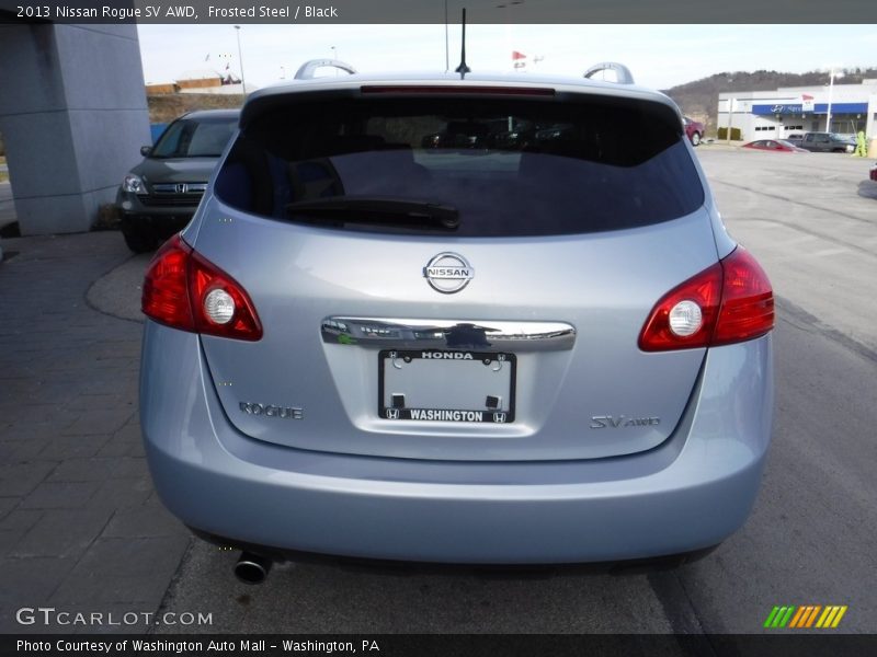 Frosted Steel / Black 2013 Nissan Rogue SV AWD