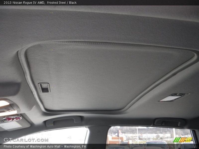 Frosted Steel / Black 2013 Nissan Rogue SV AWD