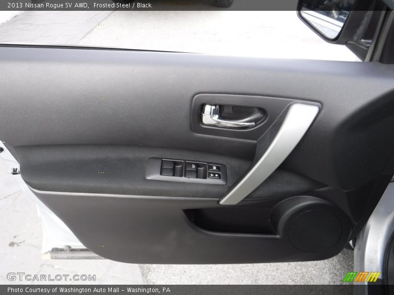 Frosted Steel / Black 2013 Nissan Rogue SV AWD