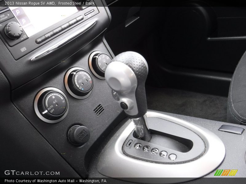 Frosted Steel / Black 2013 Nissan Rogue SV AWD