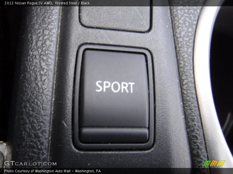 Frosted Steel / Black 2013 Nissan Rogue SV AWD