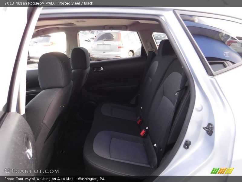 Frosted Steel / Black 2013 Nissan Rogue SV AWD