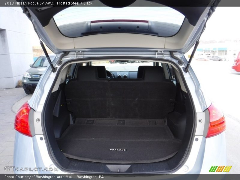 Frosted Steel / Black 2013 Nissan Rogue SV AWD