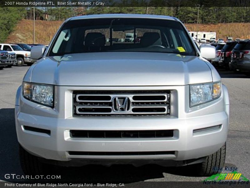 Billet Silver Metallic / Gray 2007 Honda Ridgeline RTL