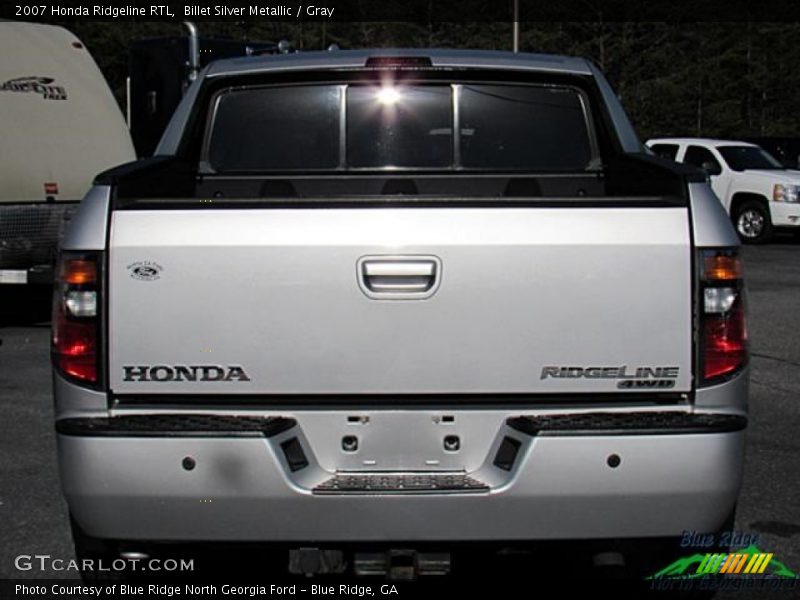 Billet Silver Metallic / Gray 2007 Honda Ridgeline RTL