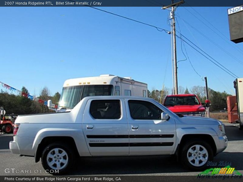 Billet Silver Metallic / Gray 2007 Honda Ridgeline RTL
