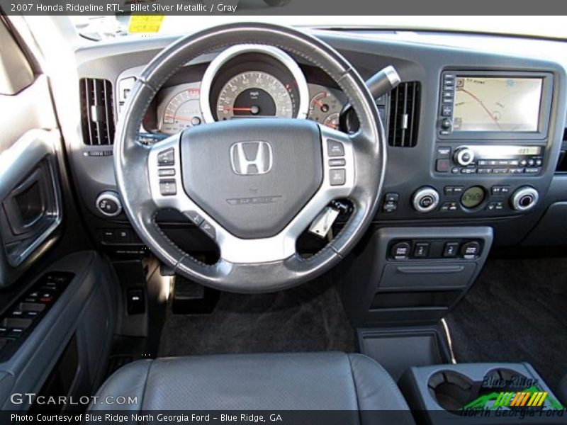 Billet Silver Metallic / Gray 2007 Honda Ridgeline RTL