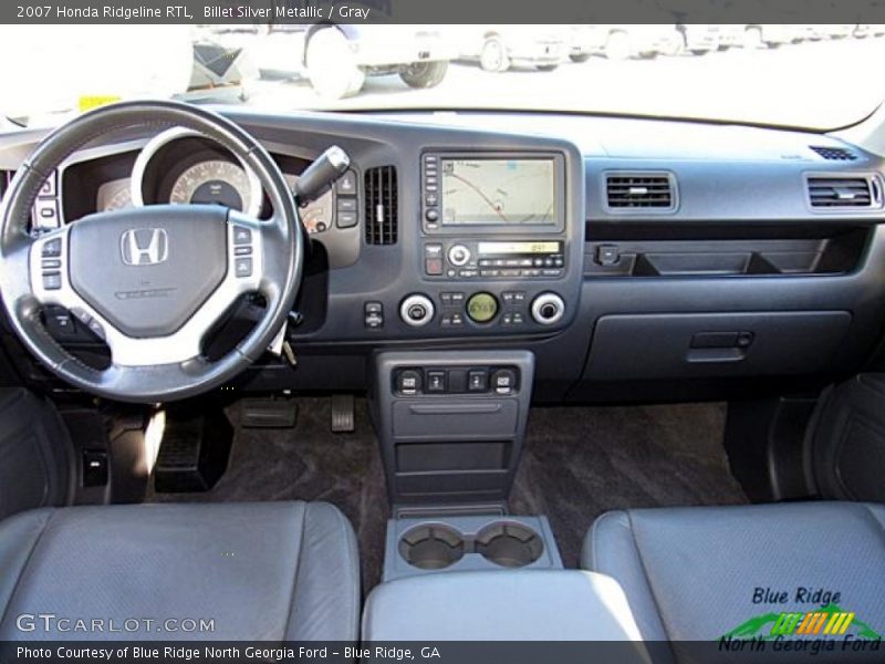 Billet Silver Metallic / Gray 2007 Honda Ridgeline RTL