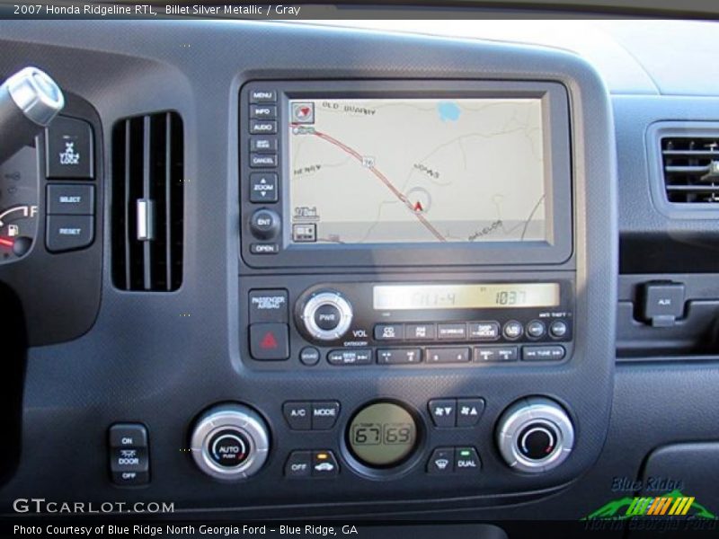 Billet Silver Metallic / Gray 2007 Honda Ridgeline RTL