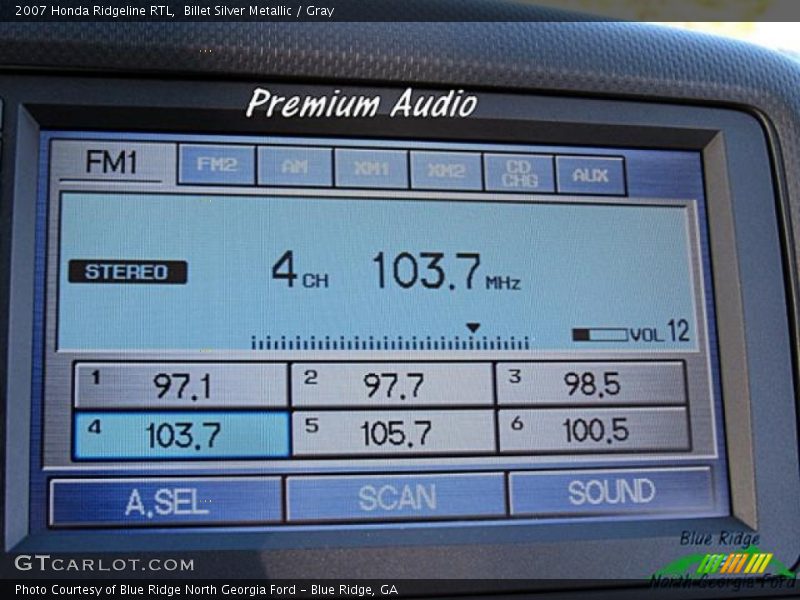 Billet Silver Metallic / Gray 2007 Honda Ridgeline RTL