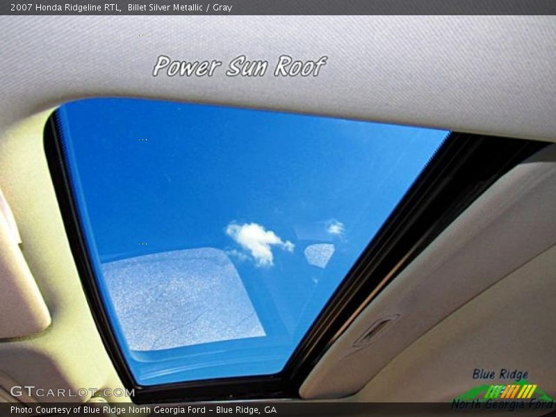 Billet Silver Metallic / Gray 2007 Honda Ridgeline RTL