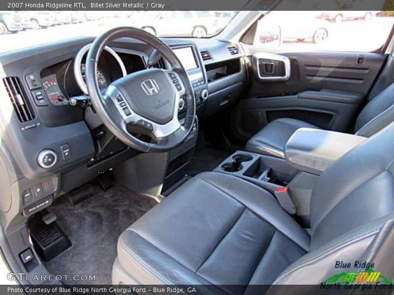 Billet Silver Metallic / Gray 2007 Honda Ridgeline RTL