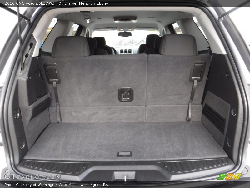 Quicksilver Metallic / Ebony 2010 GMC Acadia SLE AWD