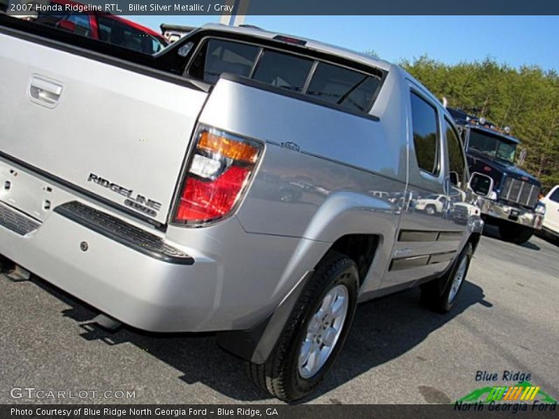 Billet Silver Metallic / Gray 2007 Honda Ridgeline RTL