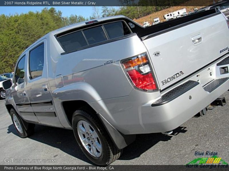 Billet Silver Metallic / Gray 2007 Honda Ridgeline RTL