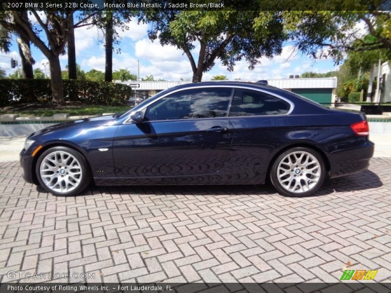  2007 3 Series 328i Coupe Monaco Blue Metallic