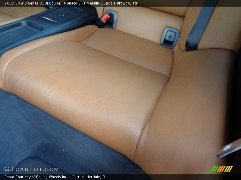 Rear Seat of 2007 3 Series 328i Coupe