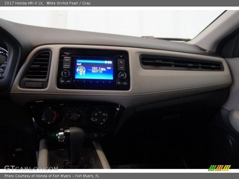 White Orchid Pearl / Gray 2017 Honda HR-V LX