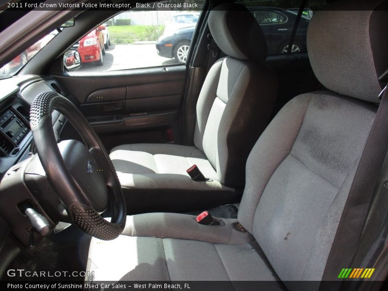 Black / Charcoal Black 2011 Ford Crown Victoria Police Interceptor