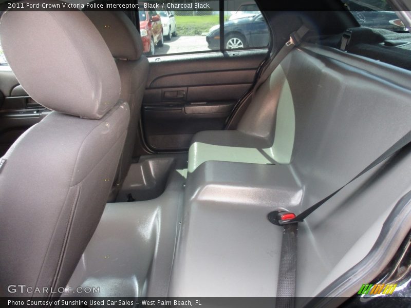 Black / Charcoal Black 2011 Ford Crown Victoria Police Interceptor