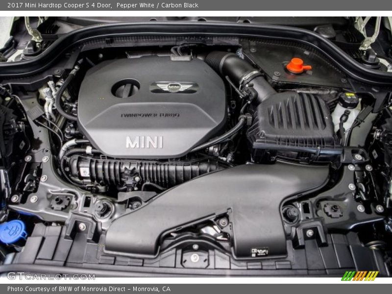  2017 Hardtop Cooper S 4 Door Engine - 2.0 Liter TwinPower Turbocharged DOHC 16-Valve VVT 4 Cylinder