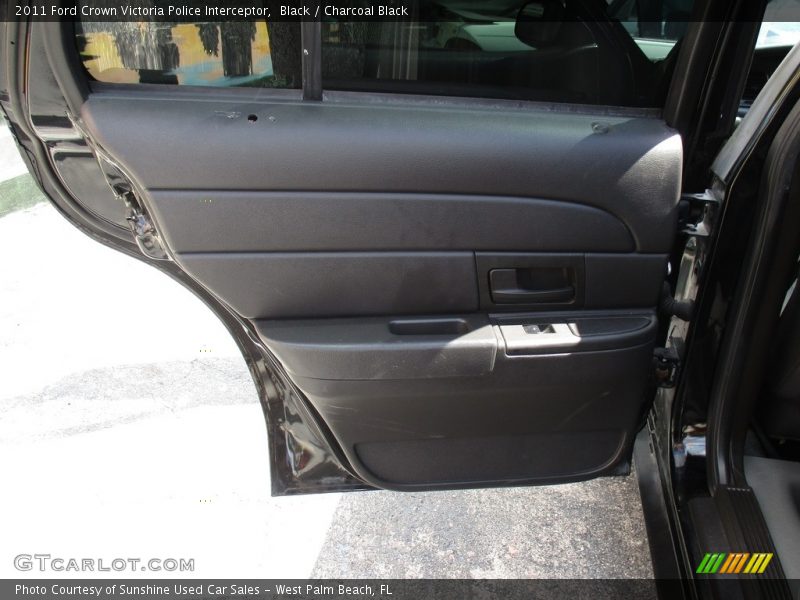 Black / Charcoal Black 2011 Ford Crown Victoria Police Interceptor